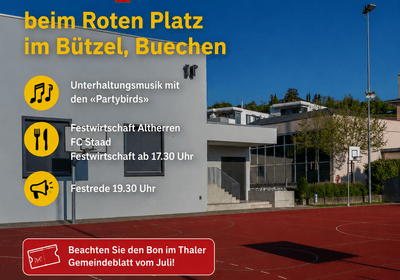 Fehlinformation bzgl. 1. August-Feier in den Bodensee-Nachrichten